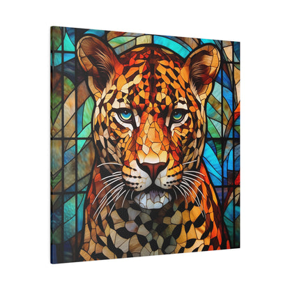 Leopard Wall Art Matte Canvas