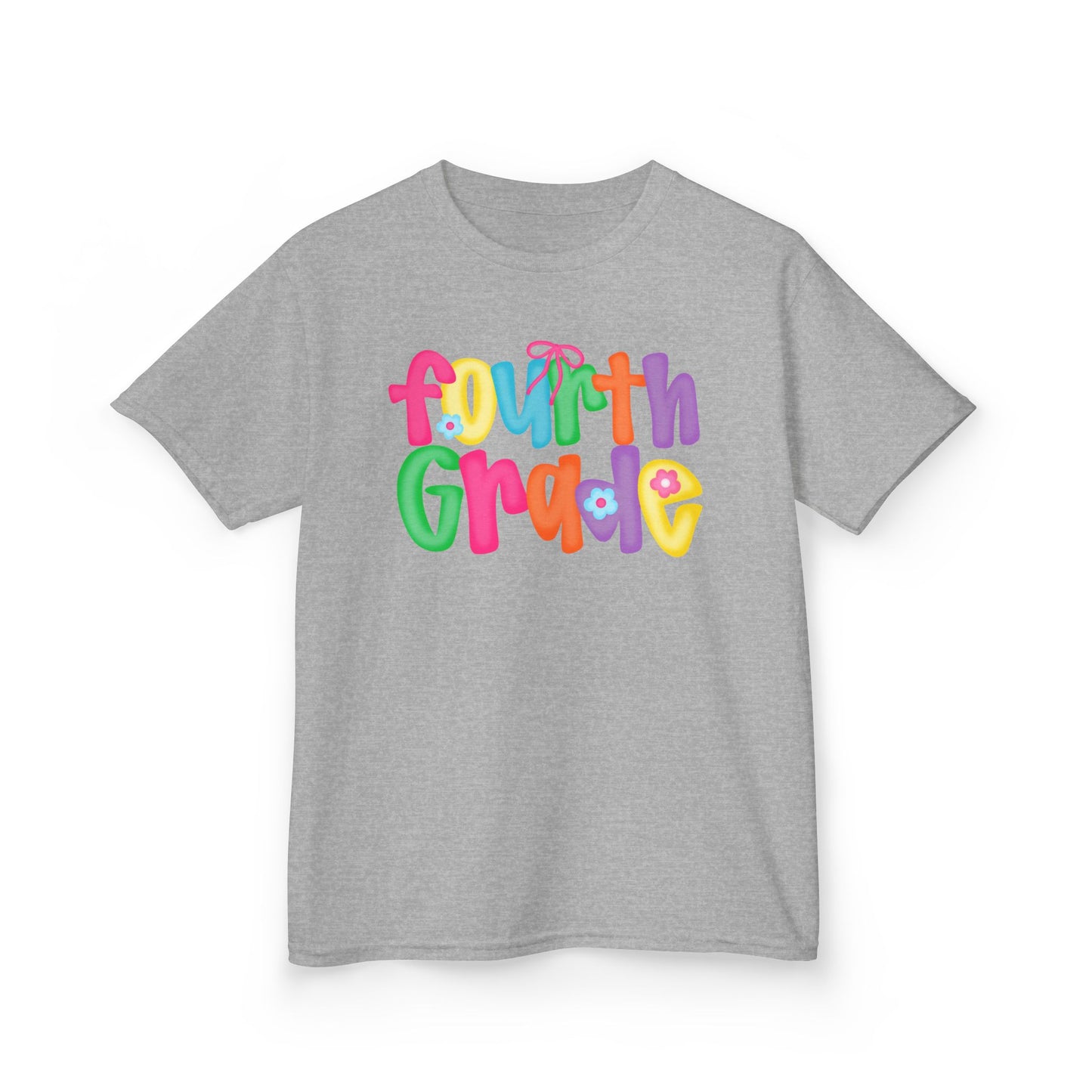 Back to School Fourth Grade Kids Tee