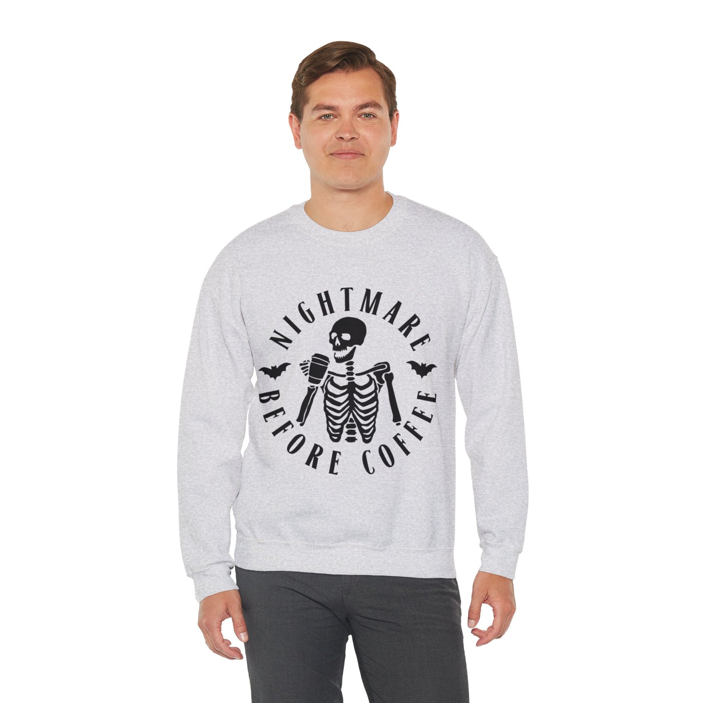 Nightmare Before Coffee Halloween Sweatshirt