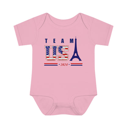 TEAM USA 2024 Paris Olympics Infant Baby Rib Bodysuit