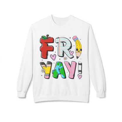 FRIYAY Teacher Softstyle Fleece Sweatshirt