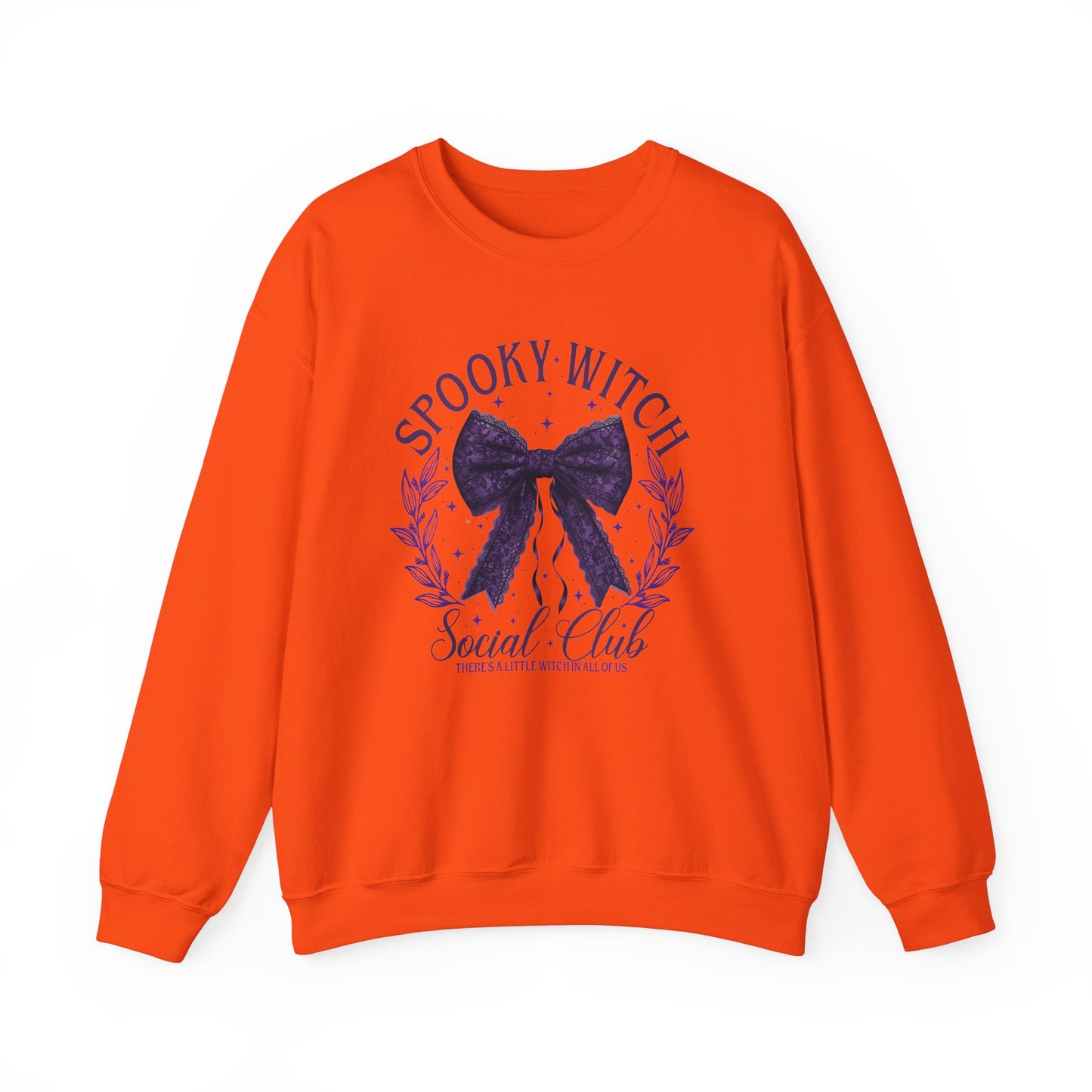 Spooky Witch Social Club Halloween Sweatshirt