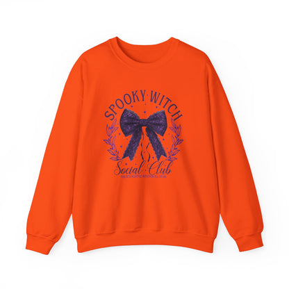 Spooky Witch Social Club Halloween Sweatshirt