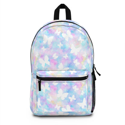 Beautiful Butterfly Pastel School Backpack