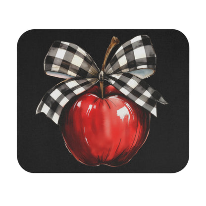 Coquette Teacher Apple Mouse Pad (Rectangle)