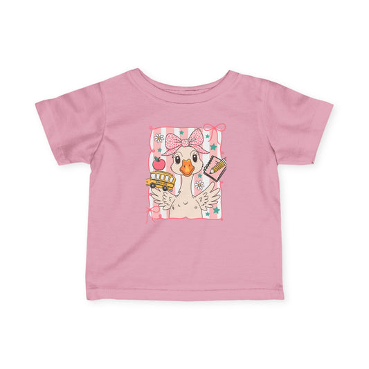 Back to School Infant Silly Goose Tee