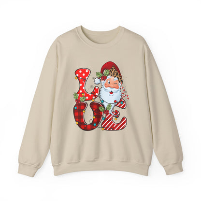 Santa Christmas Love Sweatshirt