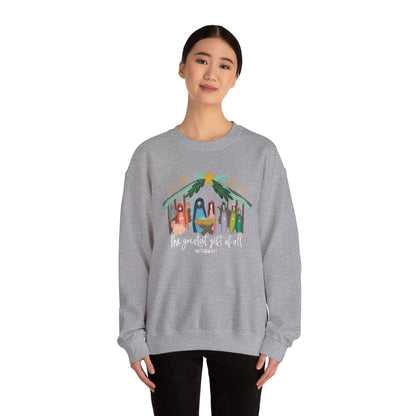 The Greatest Gift Christmas Sweatshirt