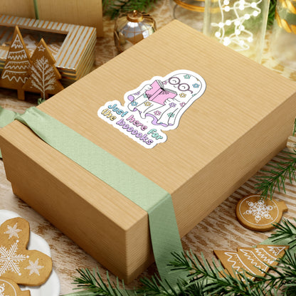 Cute Ghost Book Lover Stickers