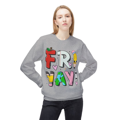 FRIYAY Teacher Softstyle Fleece Sweatshirt