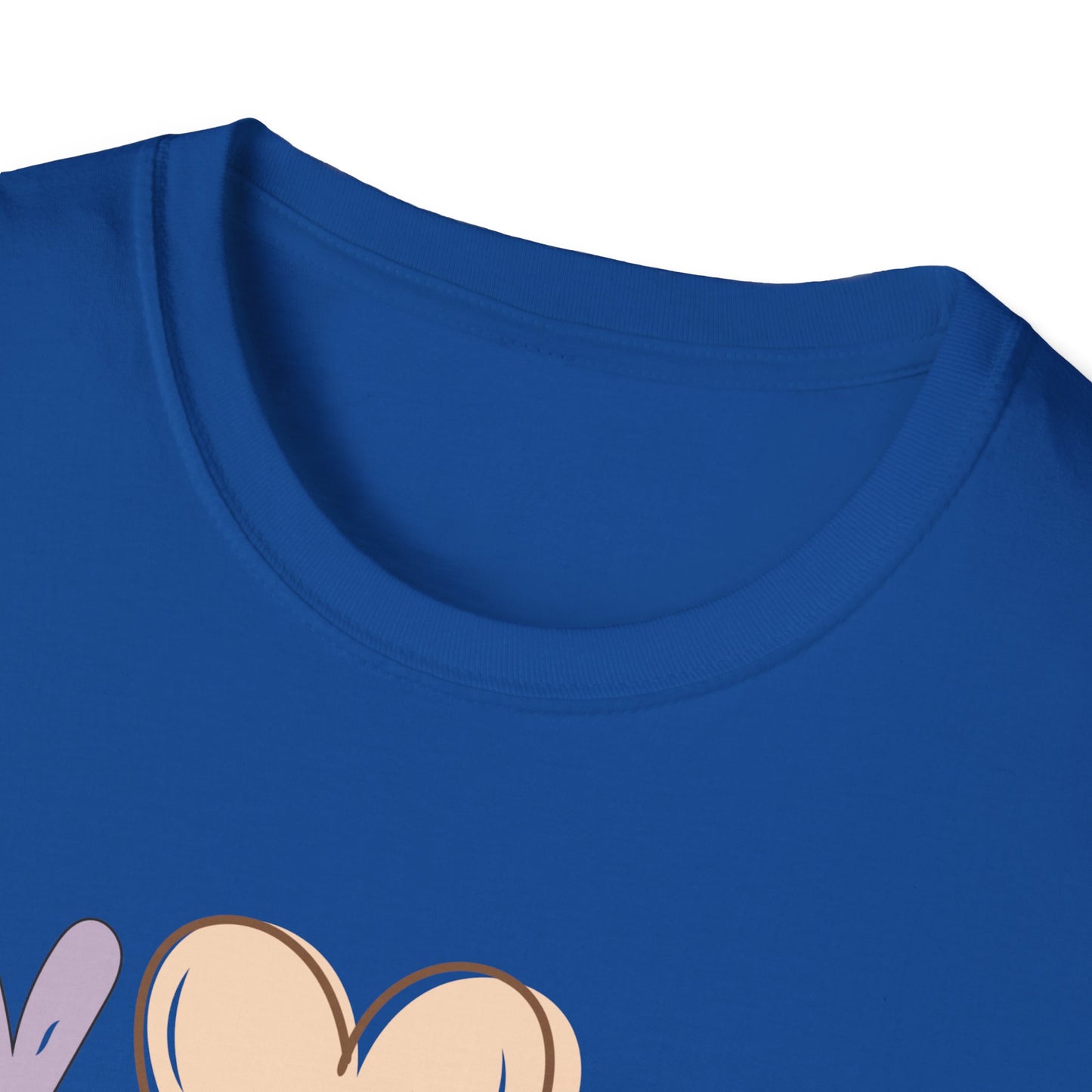 Peace Love Books Softstyle T-Shirt