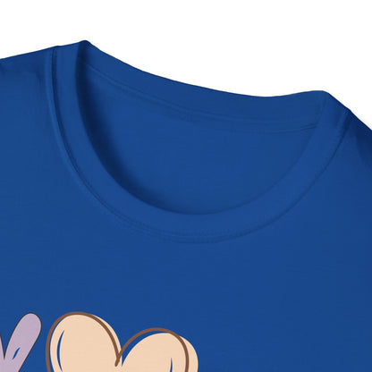 Peace Love Books Softstyle T-Shirt