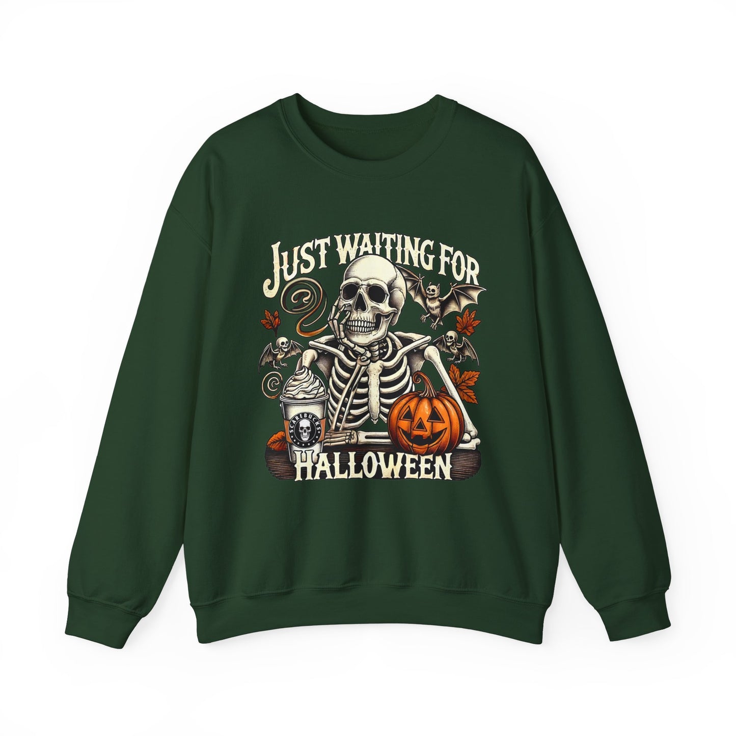 I'm Just Waiting for Halloween Sweatshirt