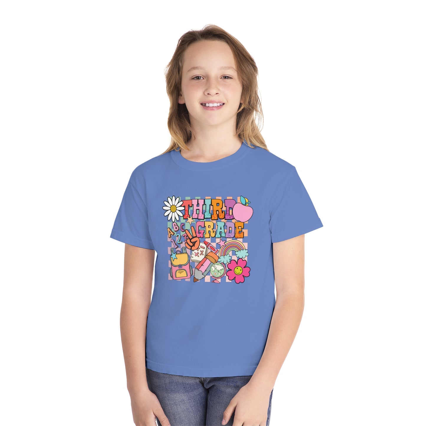 Third Grade Back to School Youth T-Shirt