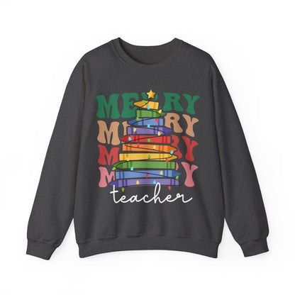 Merry Teacher Sweatshirt