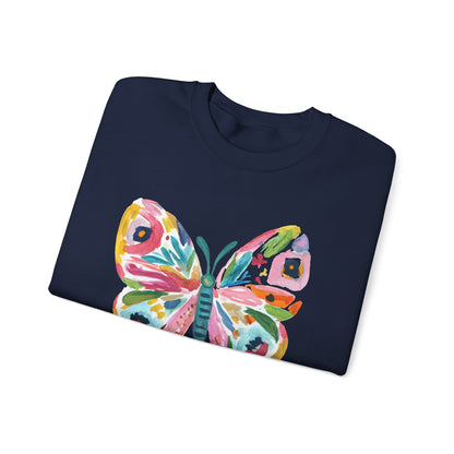 Butterfly Watercolor Sweatshirt