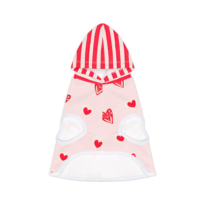 Valentine's Day Heart Pet Hoodie