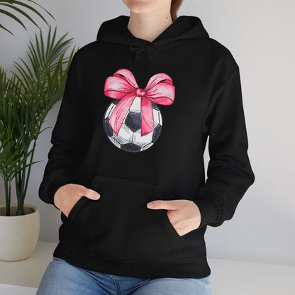 Soccer Coquette Hoodie Sweatshirt