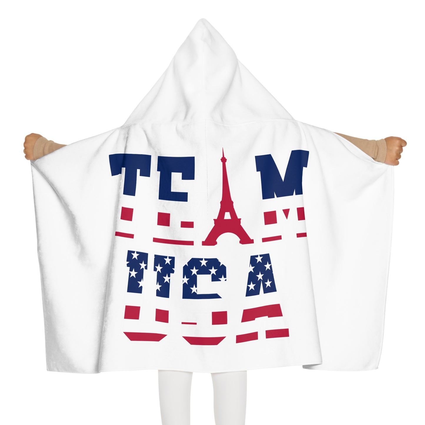 Team USA Paris Olympics Youth Hooded Towel