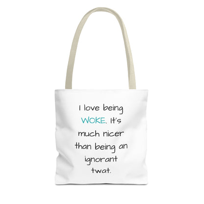 Woke Rainbow Tote Bag