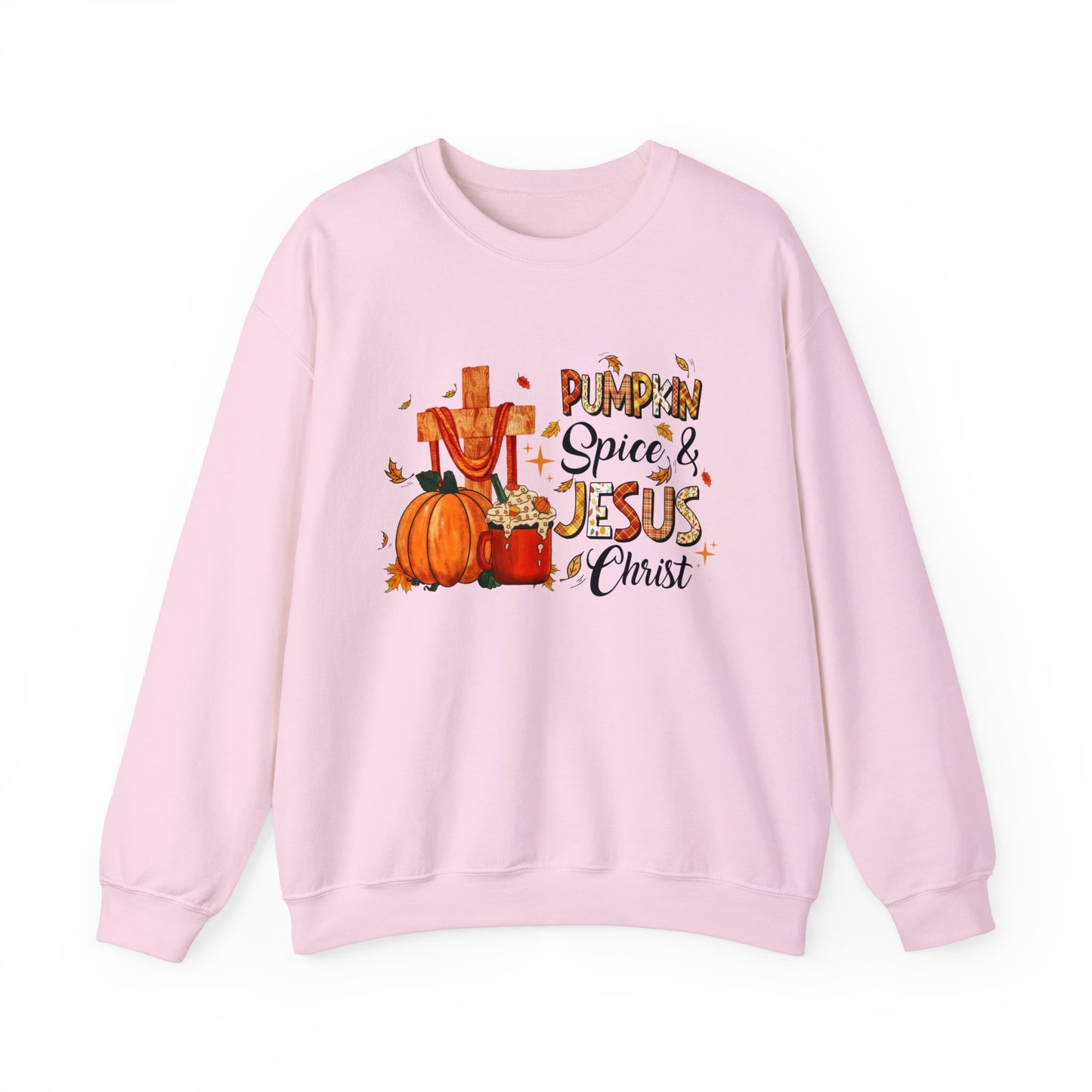 Pumpkin Spice and Jesus Christ Fall Sweatshirt