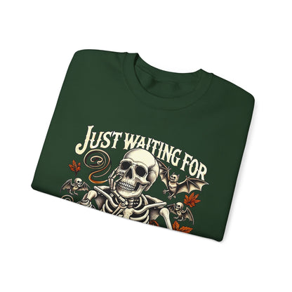 I'm Just Waiting for Halloween Sweatshirt