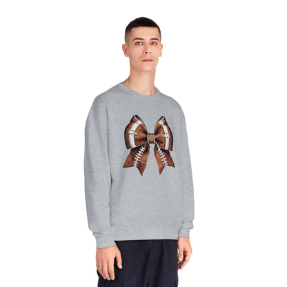 Coquette Football Bow Sweatshirt