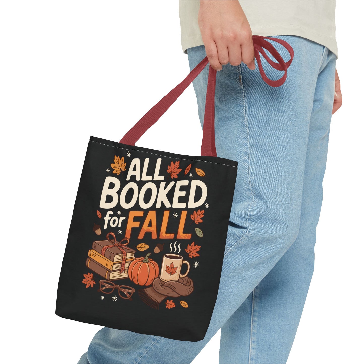 All Booked for Fall Tote Bag