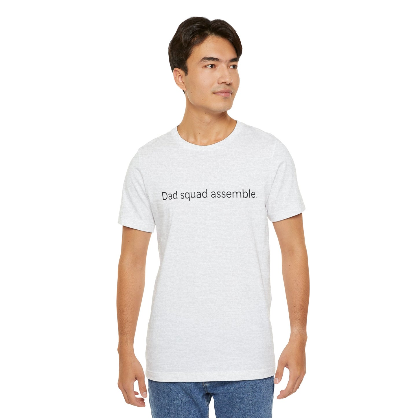 Funny Dad Squad Assemble Short Sleeve Tee