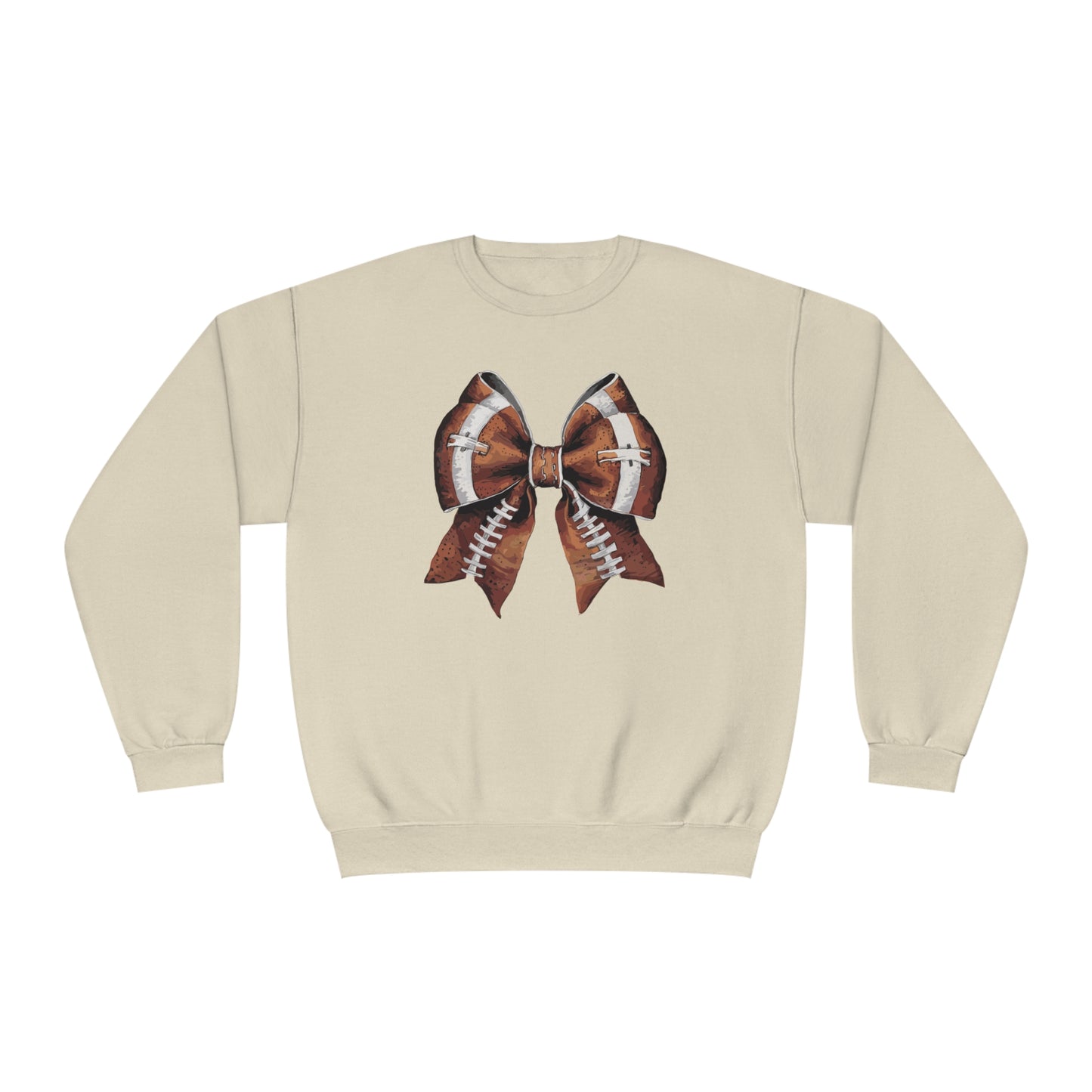 Coquette Football Bow Sweatshirt