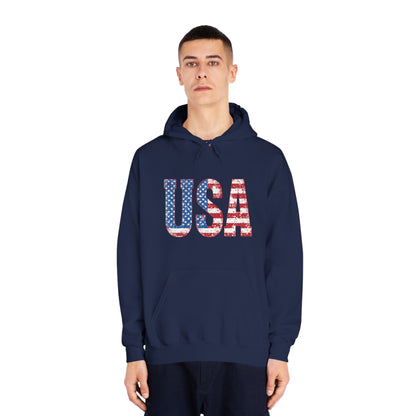 USA Unisex DryBlend® Hooded Sweatshirt