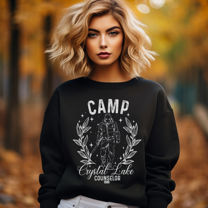 Camp Crystal Lake Halloween Unisex NuBlend® Crewneck Sweatshirt