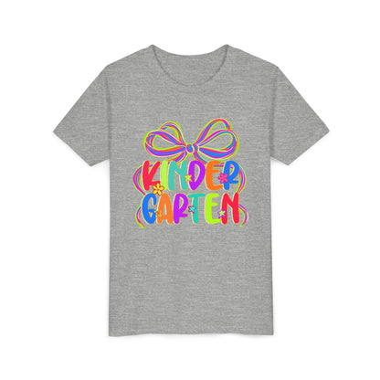 Neon Kindergarten Back to School Tee
