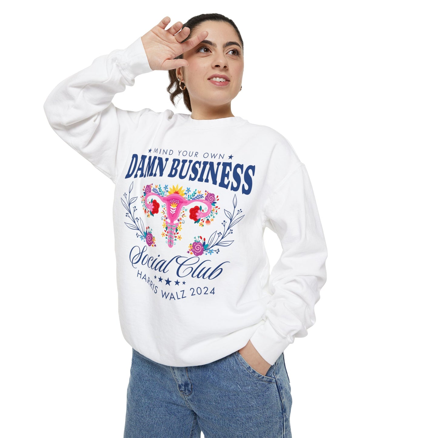 Mind Your Own Business Kamala Harris Sweatshirt