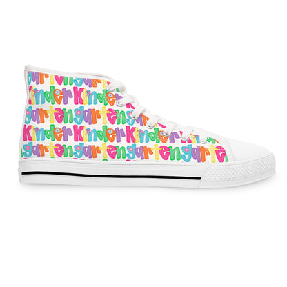 Kindergarten Teacher High Top Sneakers