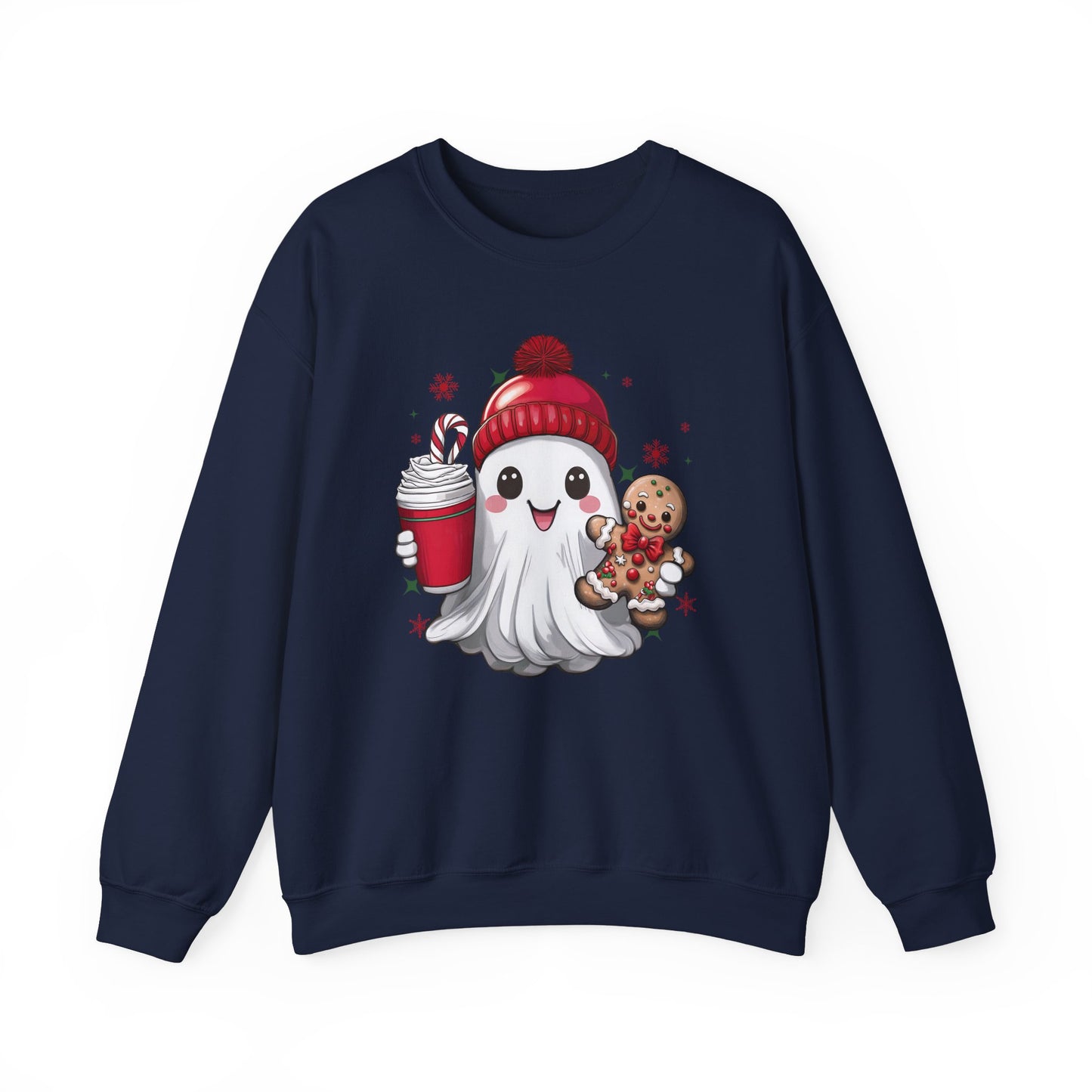 Cute Christmas Ghost Sweatshirt