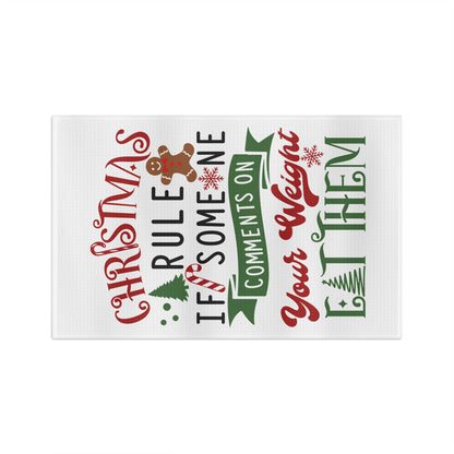 Funny Christmas Microfiber Tea Towel