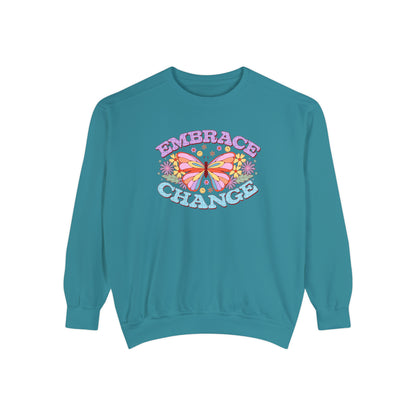 Embrace Change Comfort Colors Soft Sweatshirt