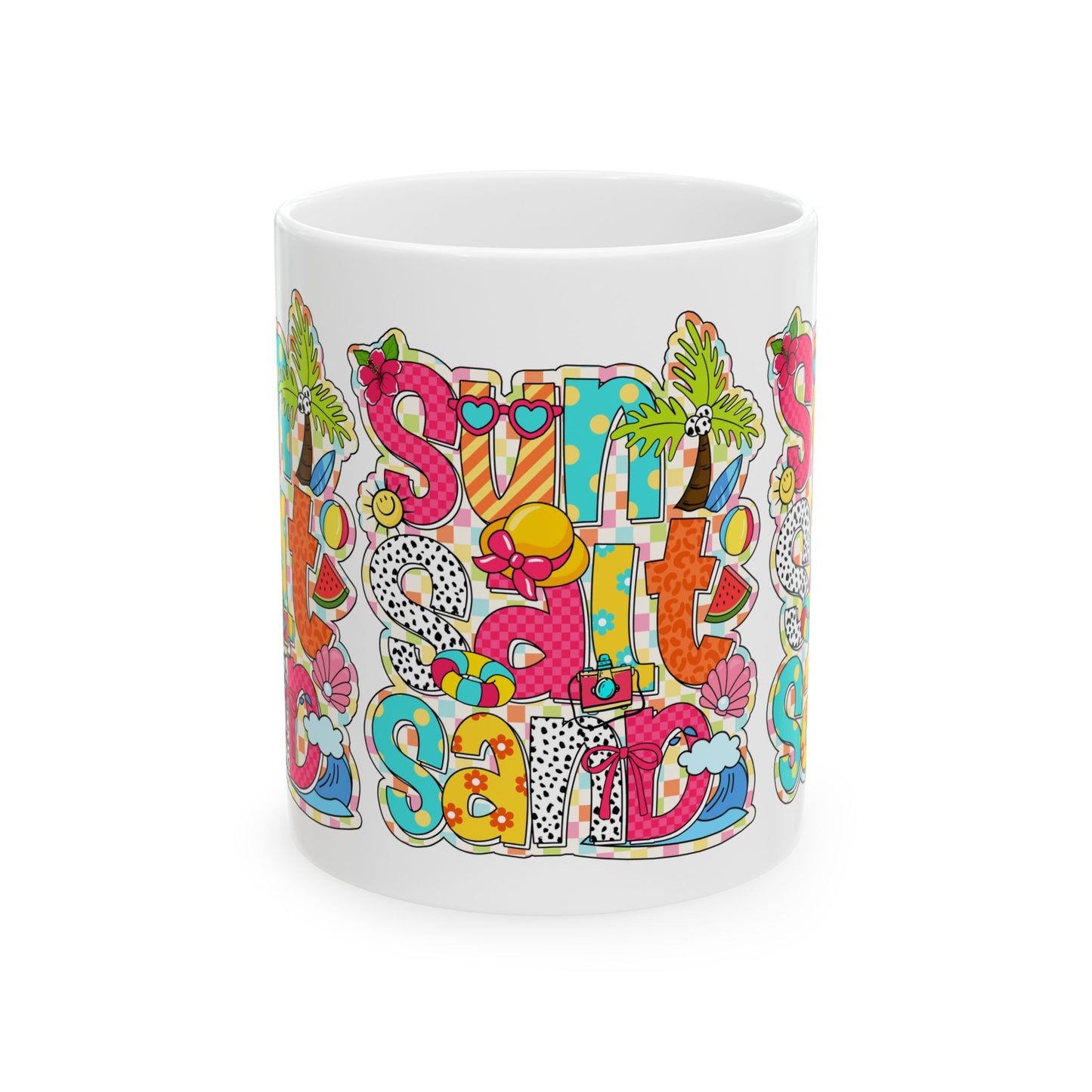 Vibrant Summer Vibes Ceramic Mug