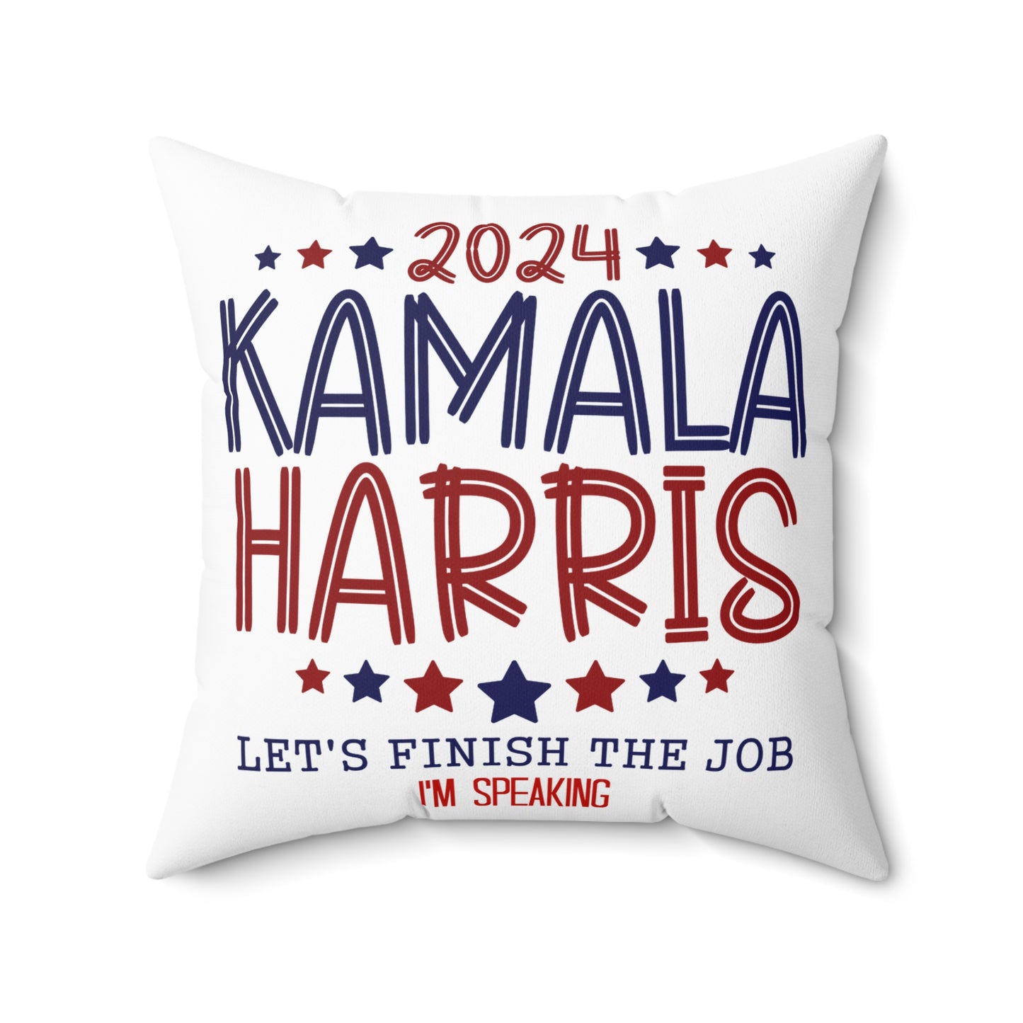 Kamala Harris Spun Polyester Square Pillow