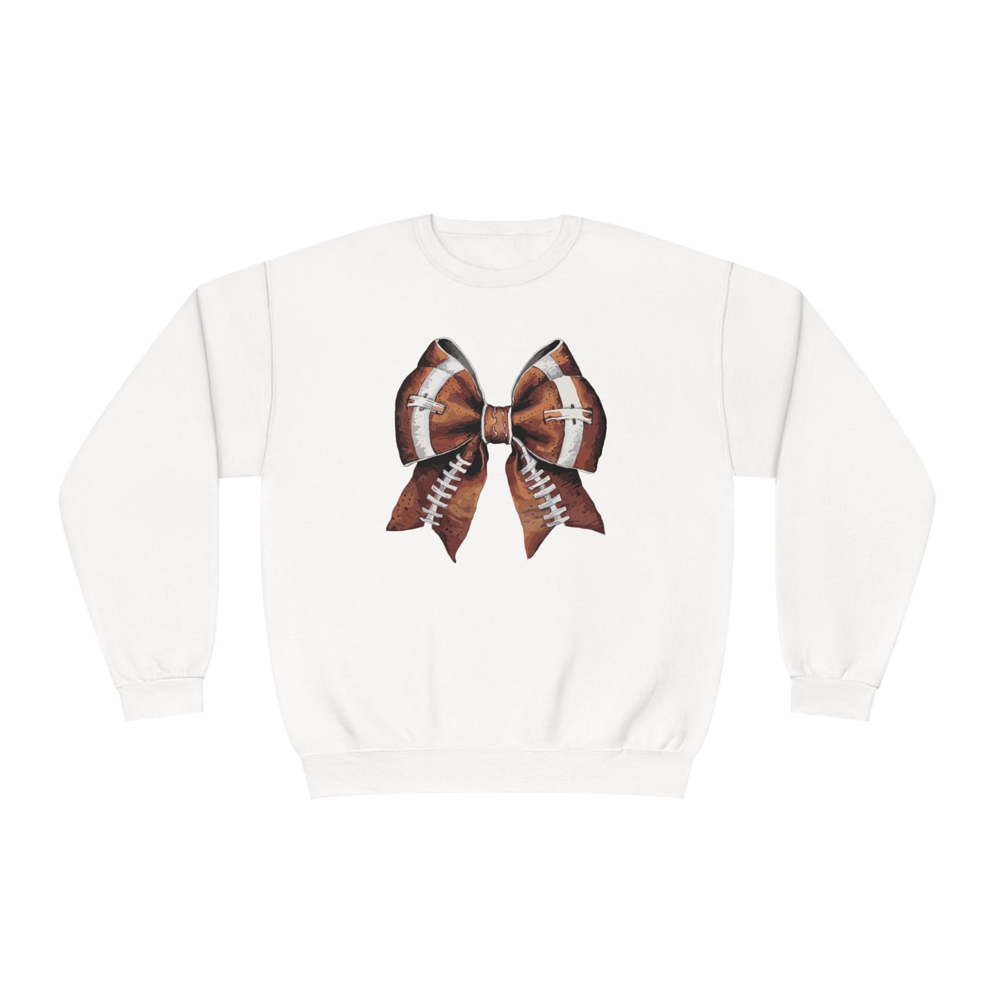 Coquette Football Bow Sweatshirt