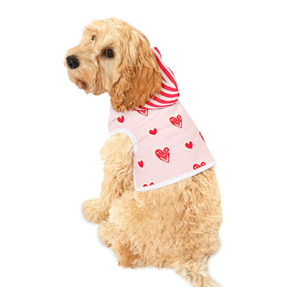 Valentine's Day Heart Pet Hoodie