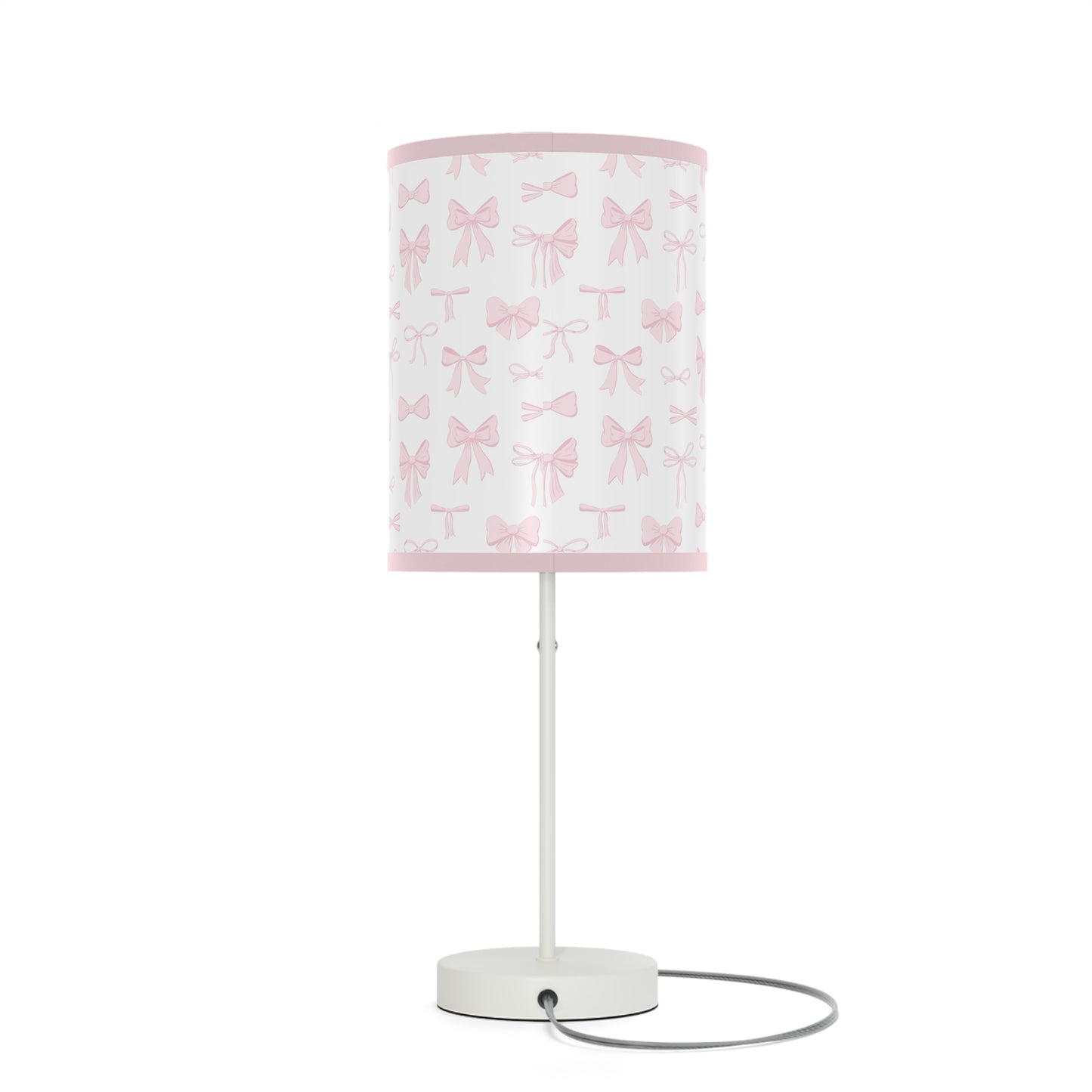 Coquette Pink Bow Lamp