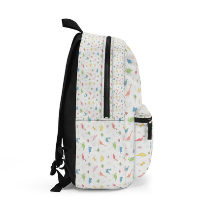 Cute Pastel Dinosaur Backpack