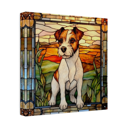 Jack Russell Wall Art Matte Canvas