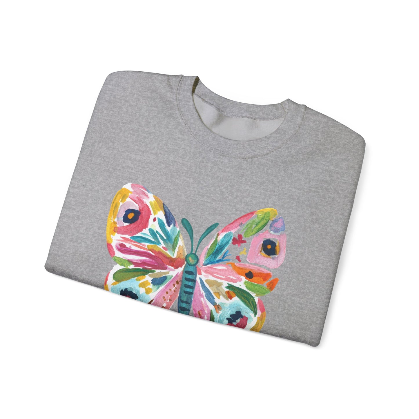 Butterfly Watercolor Sweatshirt