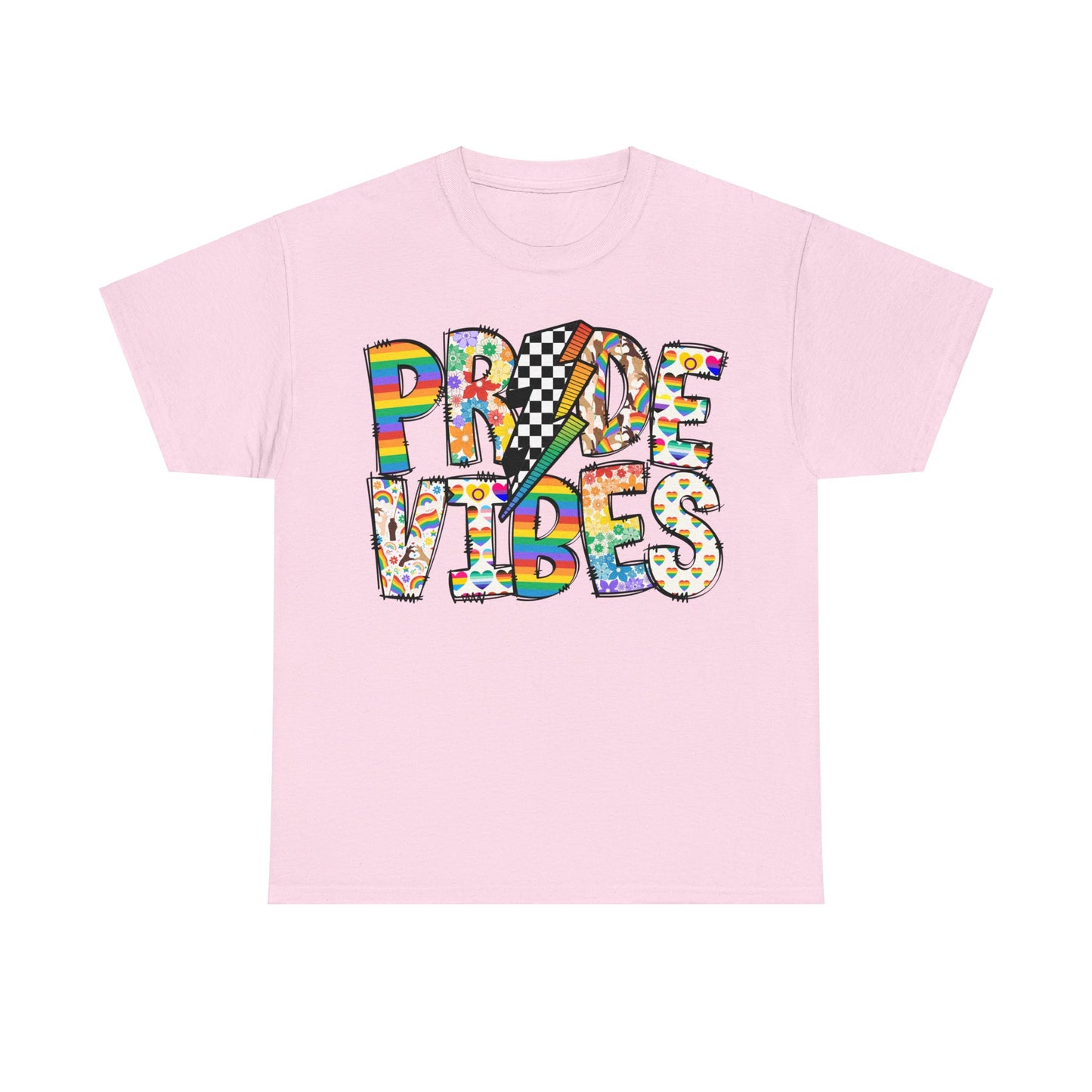 Pride Vibes Unisex Heavy Cotton Tee