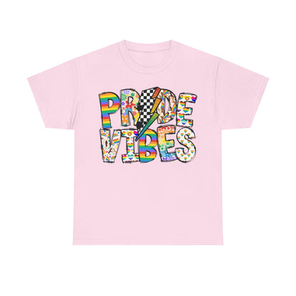 Pride Vibes Unisex Heavy Cotton Tee