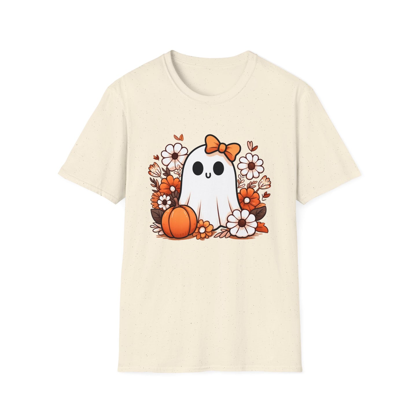 Cute Ghost Fall Adult T-Shirt