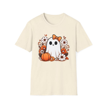 Cute Ghost Fall Adult T-Shirt